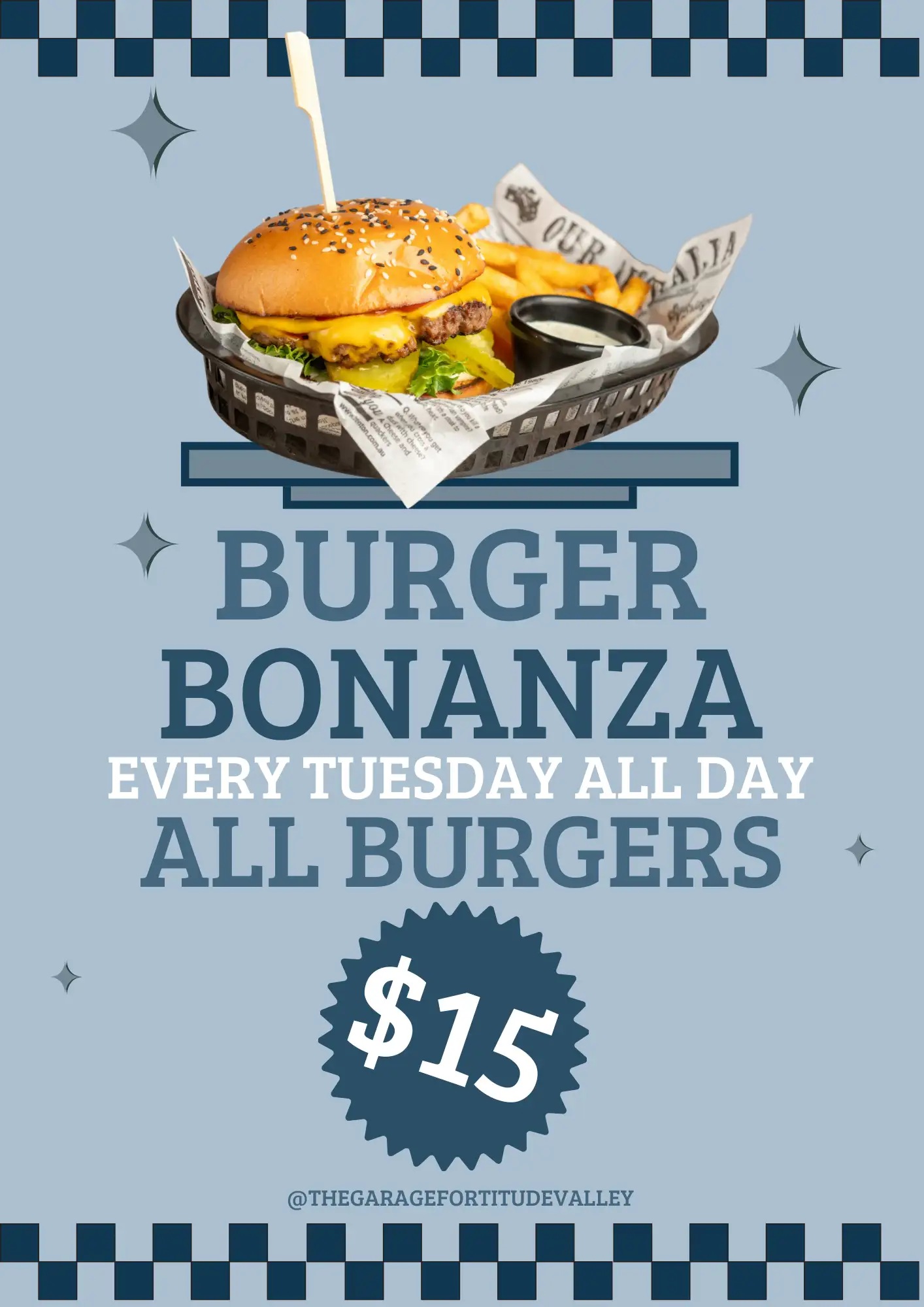 Burger Bonanza Tuesdays